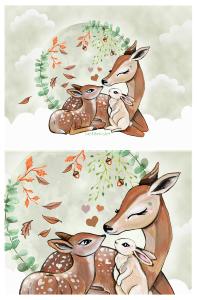 Coupon pochette bambi x 2