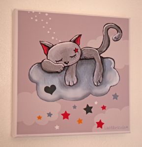 Le Chat Sur Un Nuage Le Chat Sur Un Nuage
