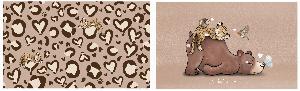 Coupon pochette graou, ours et léopard