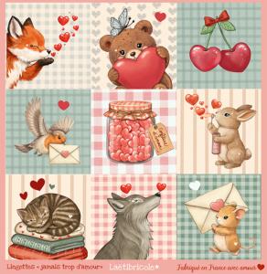 Les 9 coupons lingettes amour et tendresse ❤️