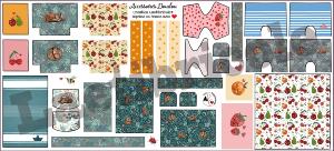 La planche d'accessoires pour doudou