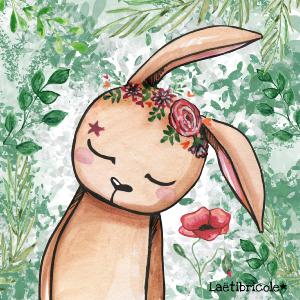 Le lapin portrait