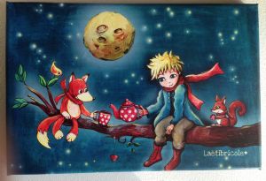 Thé nocturne de l'enfant et du renard