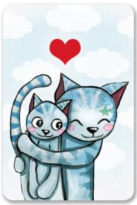 Calin Des Chats Coins Arrondis