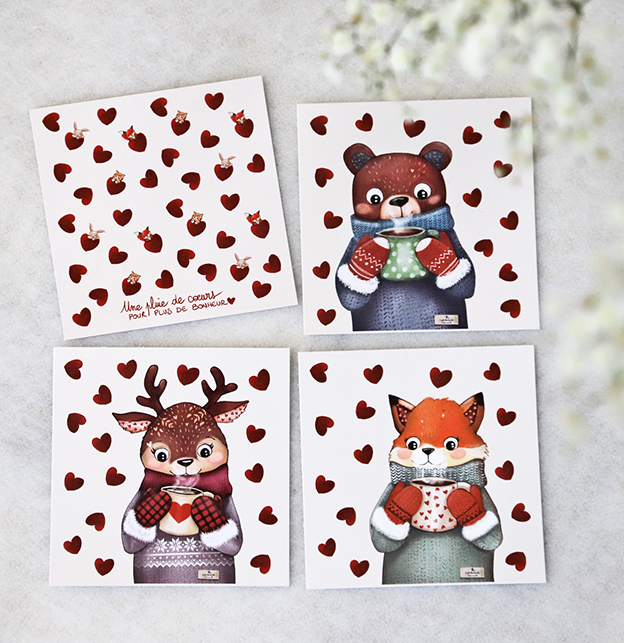 Cartes Photo LE SSERAFIM - Lot 60 Cartes + 32 Autocollants - Membres Chaewon Yunjin Eunchae - Collection Fearnot