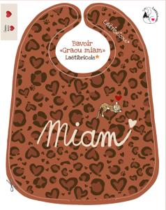 Coupon pour bavoir différentes illustrations
