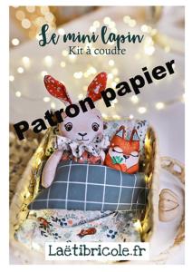 Le patron papier Mini Lapin