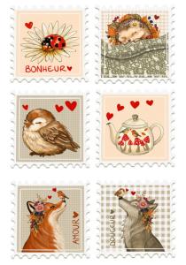 Transfert timbres d'automne