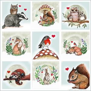 Les 9 coupons lingettes animaux de la forêt