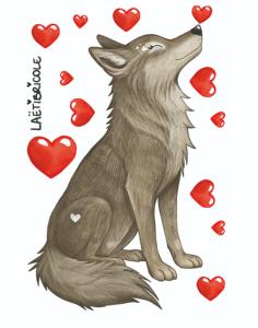 Transfert loup coeurs